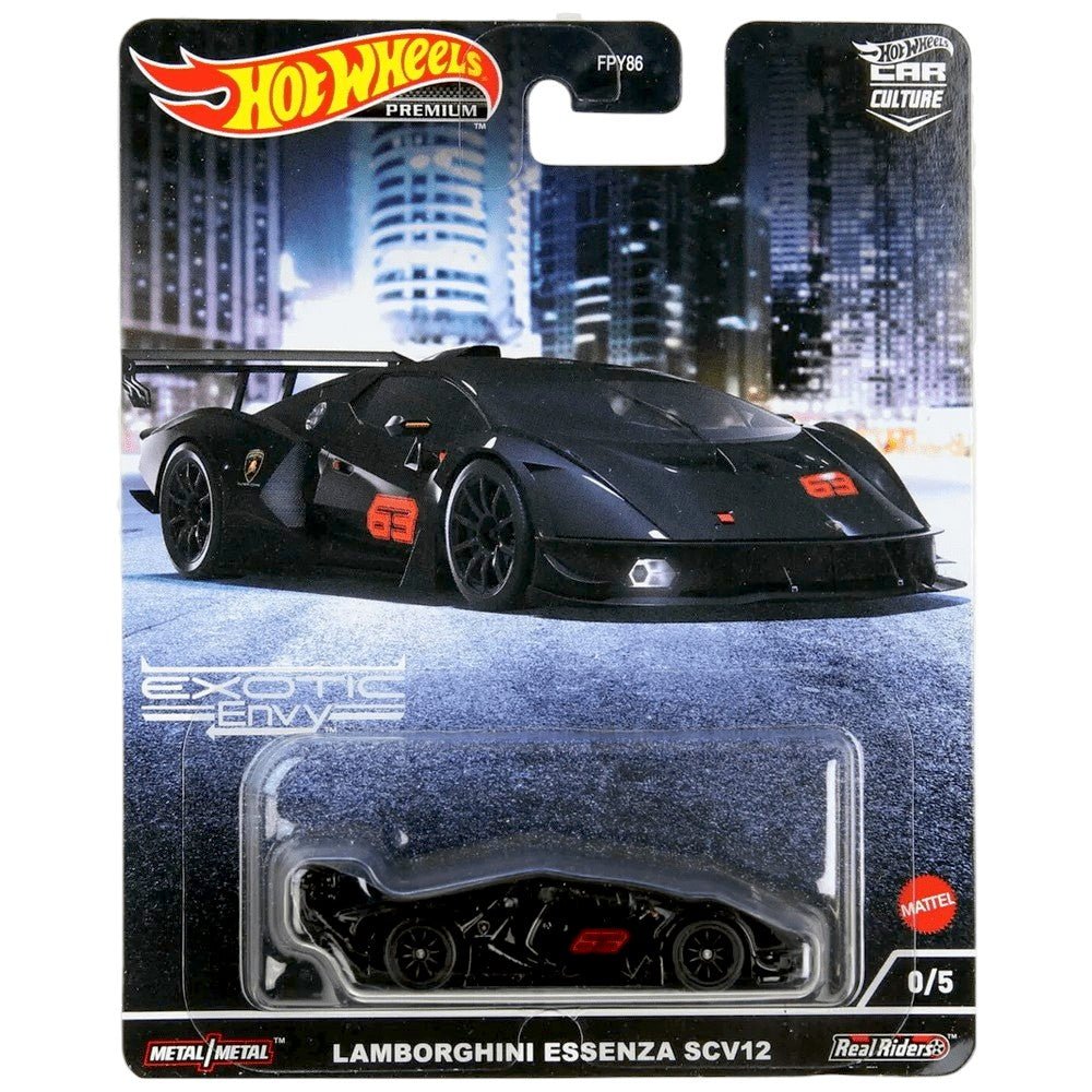 Hot Wheels - Lamborghini Essenza SCV12 - 2022 Exotic Envy Series *Chase* - Top CollectiblesDiecastHot Wheels