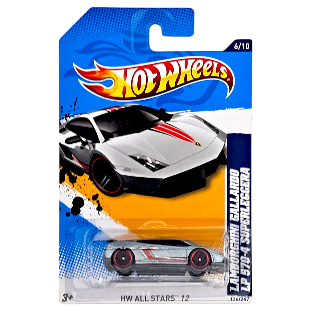 Hot Wheels - Lamborghini Gallardo LP 570-4 Superleggera - 2012 - Top CollectiblesDiecastHot Wheels
