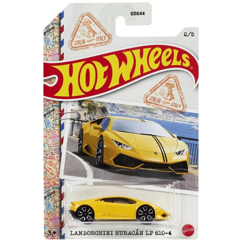 Hot Wheels - Lamborghini Huracan LP 610 - 4 - 2022 World Class Racers Series - Top CollectiblesDiecastHot Wheels