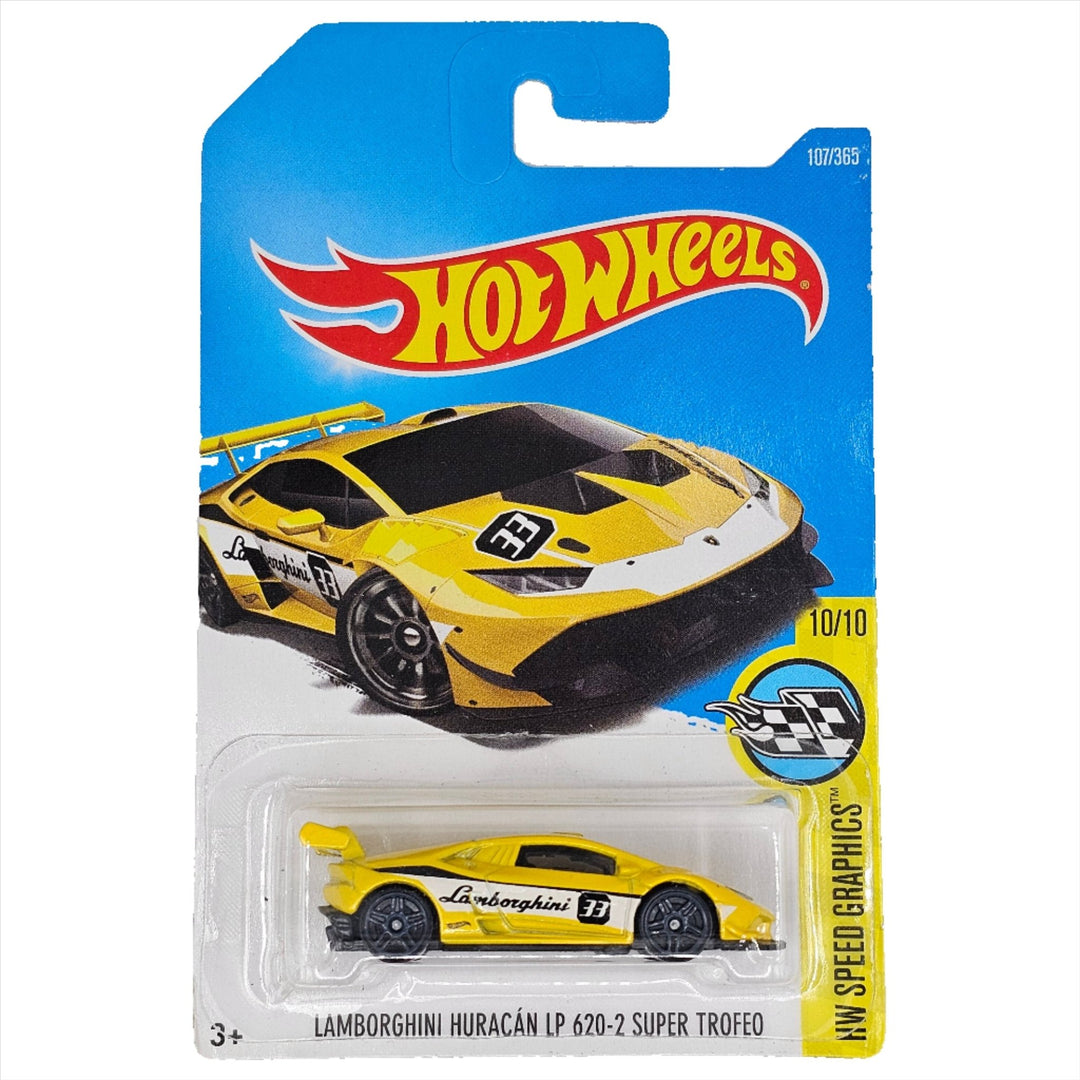 Hot Wheels - Lamborghini Huracan LP 620 - 2 Super Trofeo - 2017 - Top CollectiblesDiecastHot Wheels