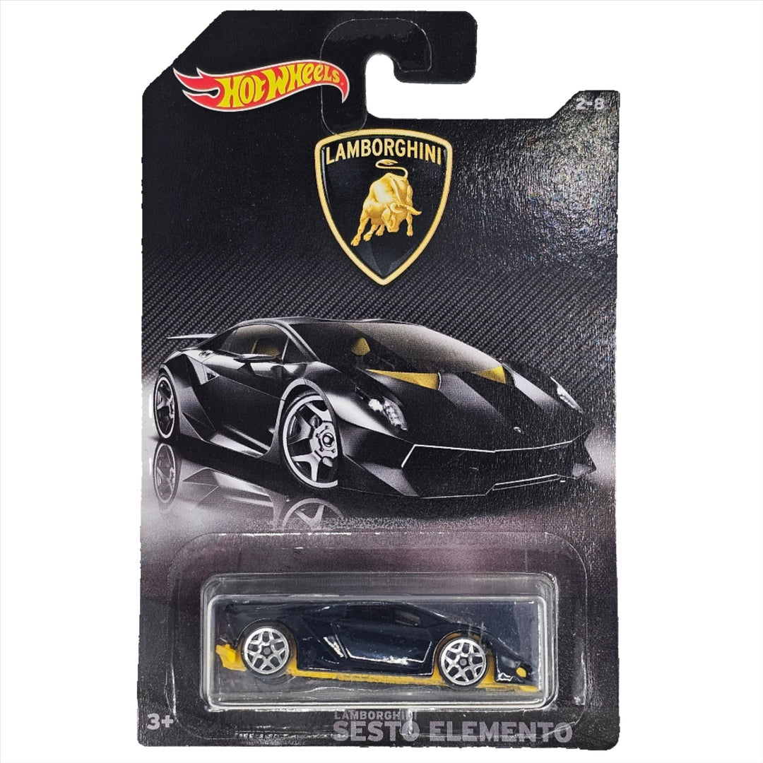 Hot Wheels - Lamborghini Sesto Elemento - 2017 Lamborghini Series - Top CollectiblesDiecastHot Wheels
