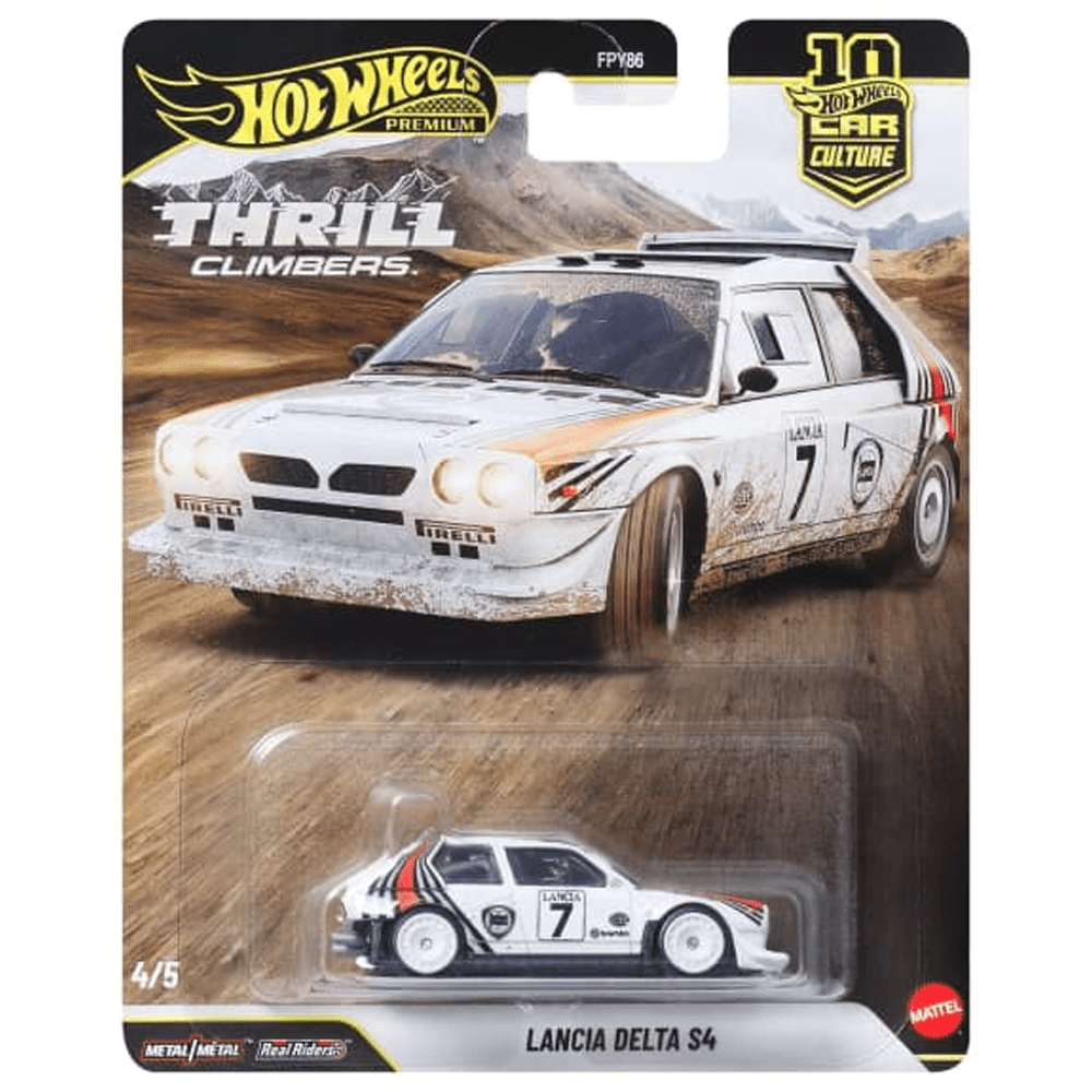 Hot Wheels - Lancia Delta S4 - 2026 Thrill Climbers Series - Top CollectiblesDiecastHot Wheels
