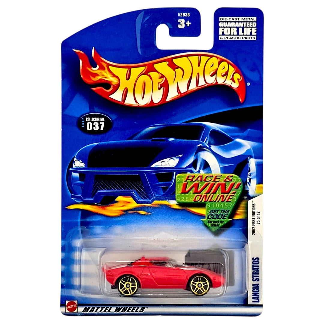 Hot Wheels - Lancia Stratos - 2002 *Variation Tampo**Wheel Variation* - Top CollectiblesDiecastHot Wheels