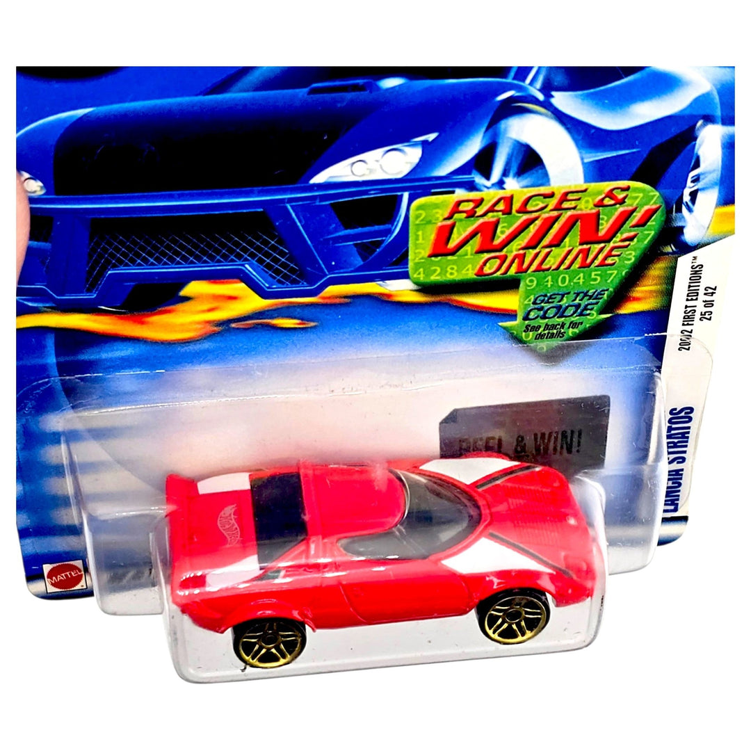 Hot Wheels - Lancia Stratos - 2002 *Variation Tampo**Wheel Variation* - Top CollectiblesDiecastHot Wheels