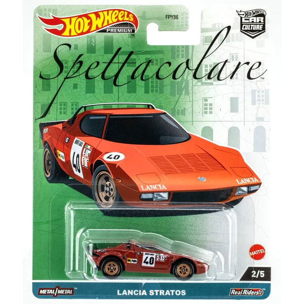 Hot Wheels - Lancia Stratos - 2023 Spettacolare Series - Top CollectiblesDiecastHot Wheels