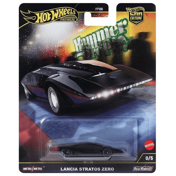 Hot Wheels - Lancia Stratos Zero - 2024 Hammer Drop Series *Chase* - Top CollectiblesDiecastHot Wheels