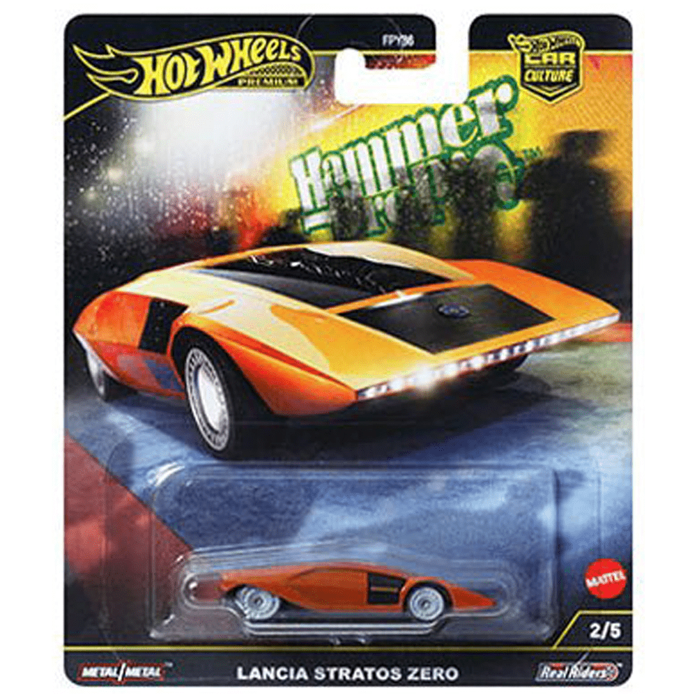 Hot Wheels - Lancia Stratos Zero - 2024 Hammer Drop Series - Top CollectiblesDiecastHot Wheels