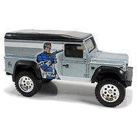 Hot Wheels - Land Rover Defender 110 Hard Top - 2021 Captain America Series (Copy) - Top CollectiblesDiecastHot Wheels