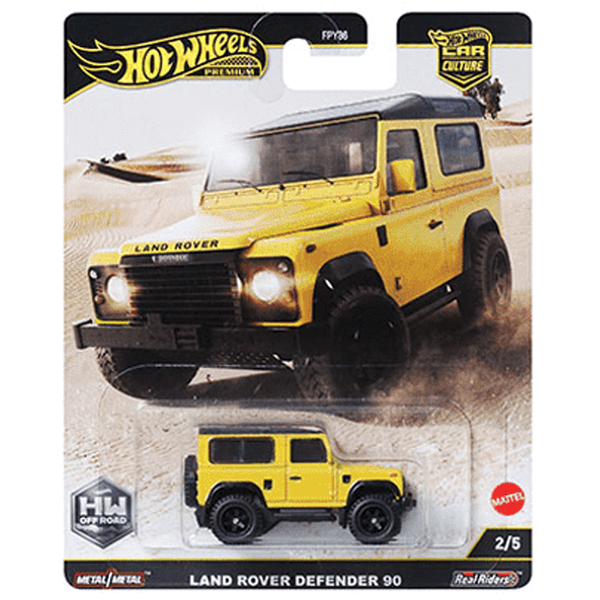 Hot Wheels - Land Rover Defender 90 - 2025 HW Off Road Series - Top CollectiblesDiecastHot Wheels