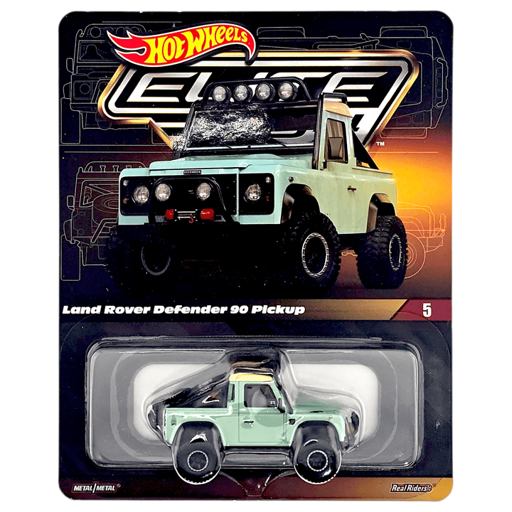 Hot Wheels - Land Rover Defender 90 Pickup - 2023 Elite64 Series - Top CollectiblesDiecastHot Wheels