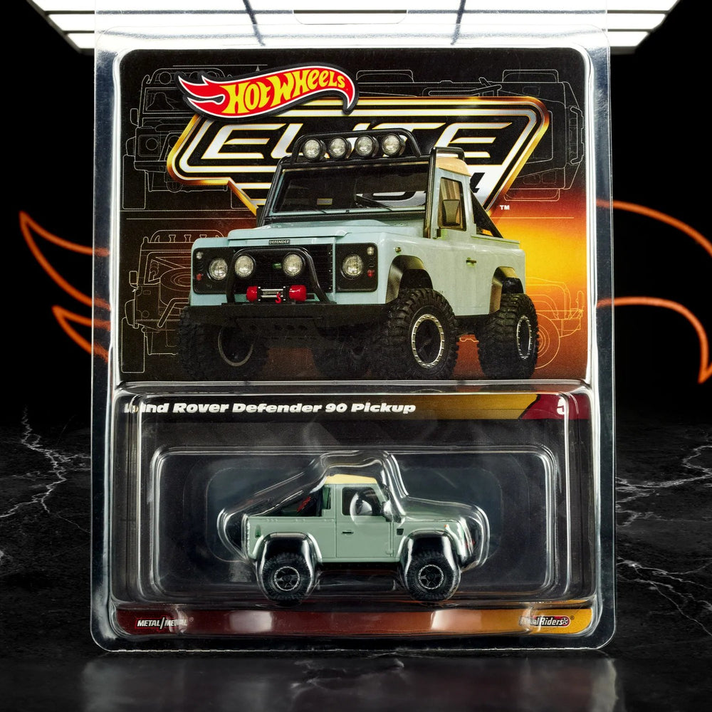 Hot Wheels - Land Rover Defender 90 Pickup - 2023 Elite64 Series - Top CollectiblesDiecastHot Wheels