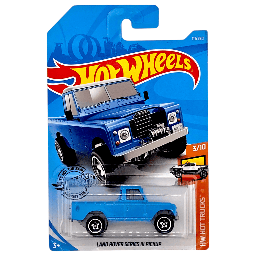 Hot Wheels - Land Rover Series III Pickup - 2019 - Top CollectiblesDiecastHot Wheels