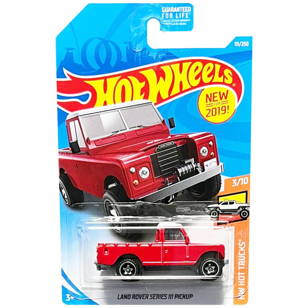 Hot Wheels - Land Rover Series III Pickup - 2019 - Top CollectiblesDiecastHot Wheels