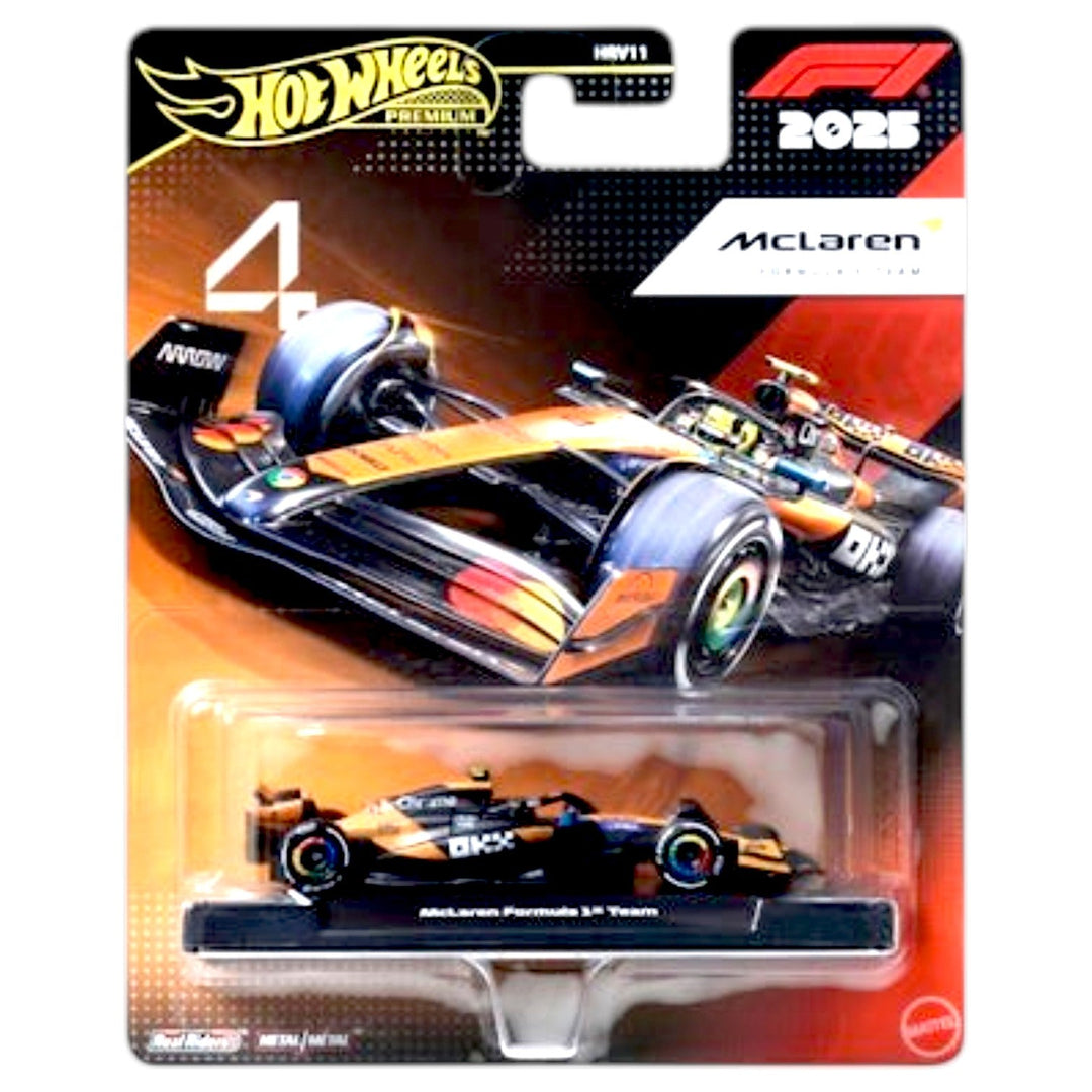 Hot Wheels - Lando Norris McLaren Formula 1 Team (4) - 2026 Formula 1 Series - Top CollectiblesDiecastHot Wheels