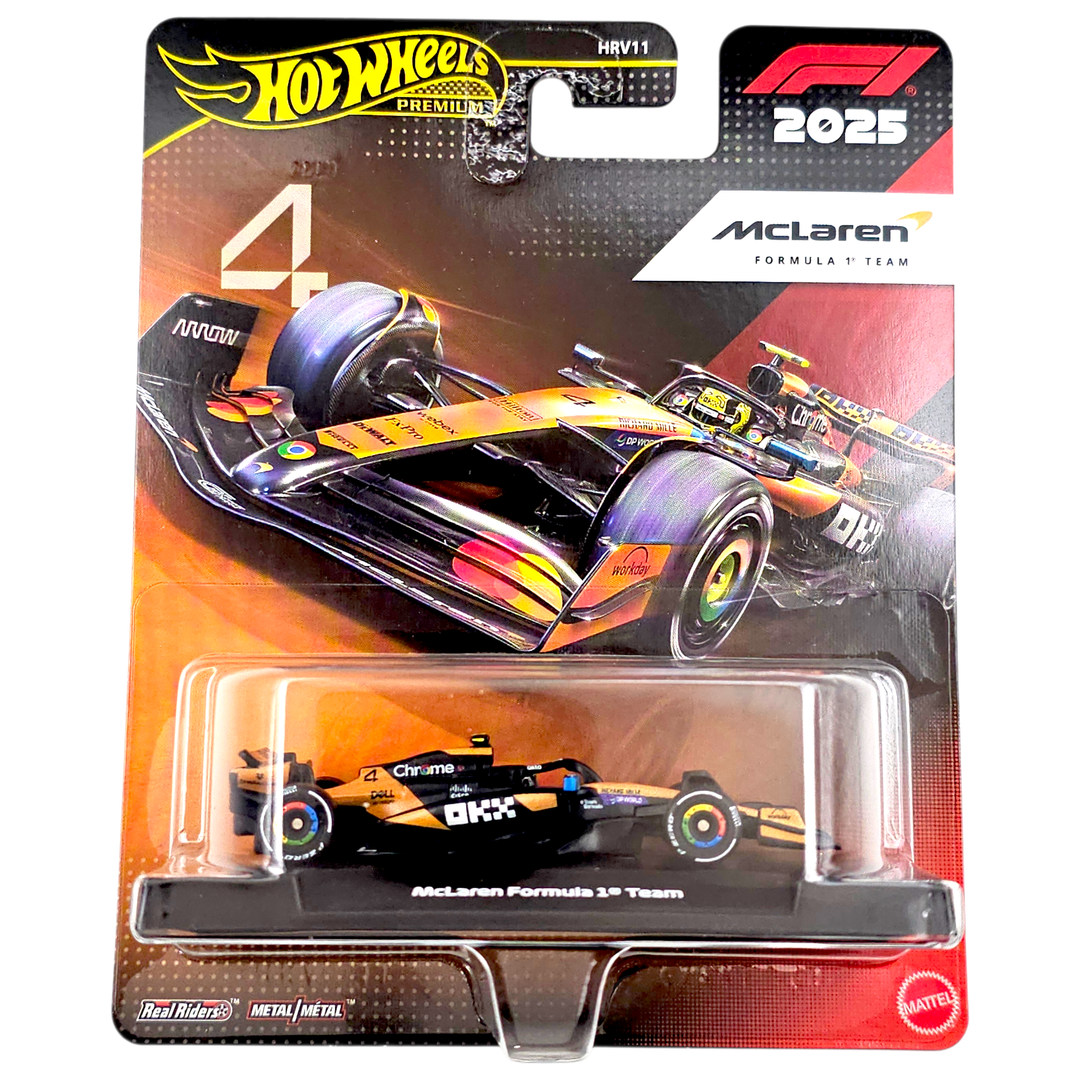 Hot Wheels - Lando Norris McLaren Formula 1 Team (4) - 2026 Formula 1 Series - Top CollectiblesDiecastHot Wheels