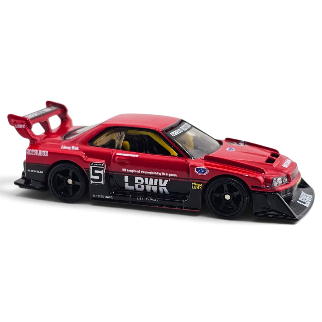 Hot Wheels - LB-ER34 Super Silhouette Nissan Skyline - 2021 Car Culture 2-Pack - Top CollectiblesDiecastHot Wheels