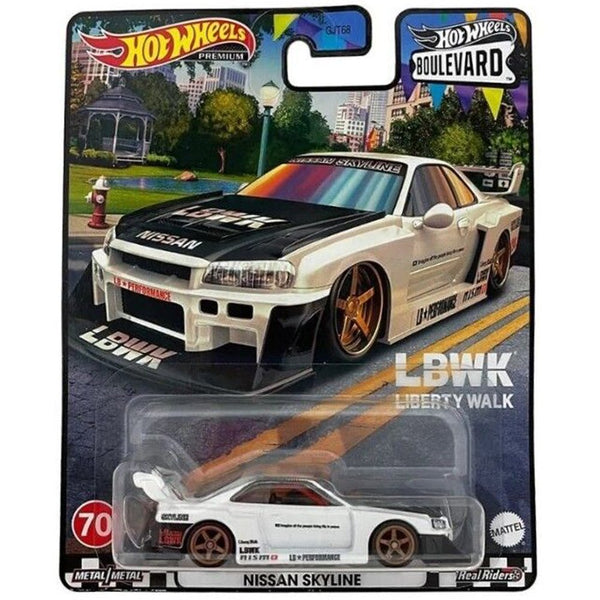 Hot Wheels - LB - ER34 Super Silhouette Nissan Skyline - 2023 Boulevard Series - Top CollectiblesDiecastHot Wheels