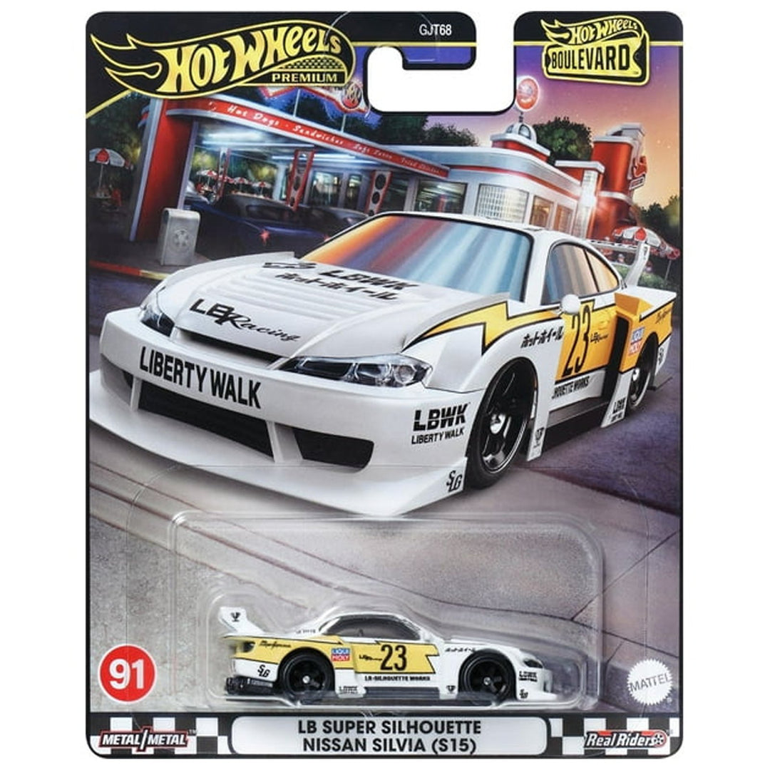Hot Wheels - LB Super Silhouette Nissan Silvia (S15) - 2024 Boulevard Series - Limit 1 Per Customer - Top CollectiblesDiecastHot Wheels