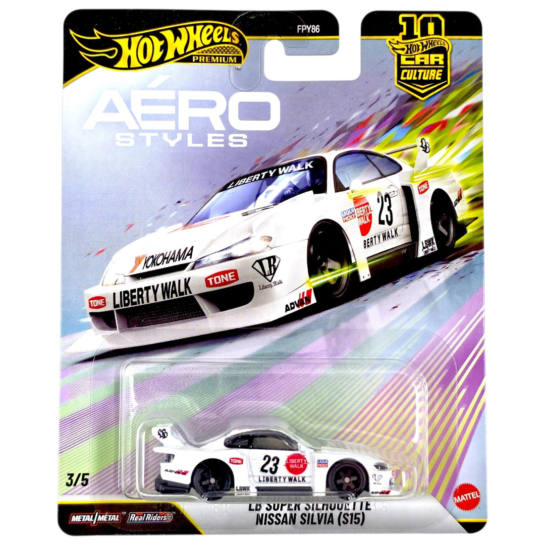 Hot Wheels - LB Super Silhouette Nissan Silvia (S15) - 2026 Aero Styles Series - Top CollectiblesDiecastHot Wheels
