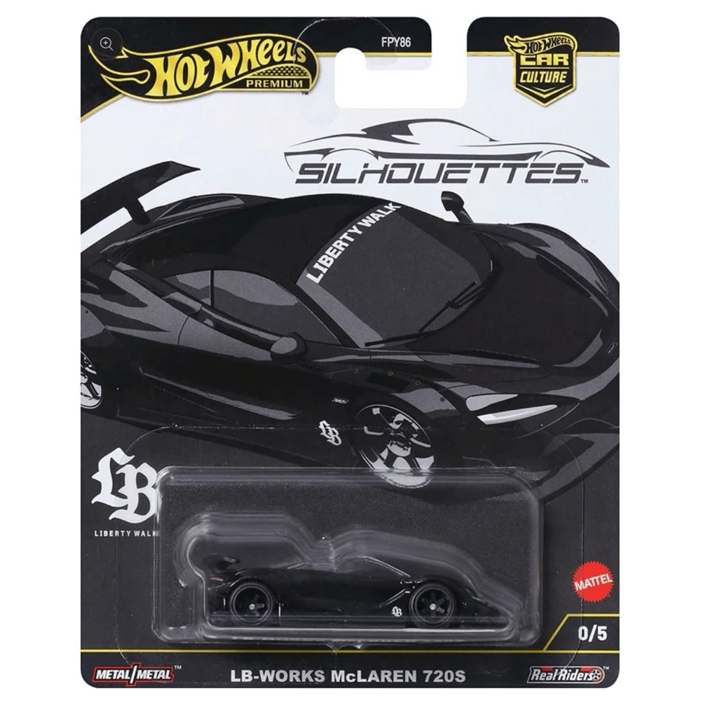 Hot Wheels - LB - Works McLaren 720S - 2025 Silhouettes Series *Chase* - Top CollectiblesDiecastHot Wheels