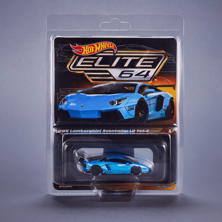 Hot Wheels - LBWK Lamborghini Aventador LP 700-4 - 2023 Elite 64 Series - Top CollectiblesDiecastHot Wheels