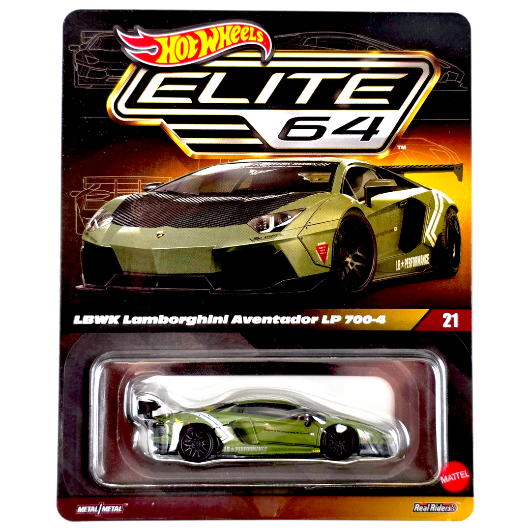 Hot Wheels - LBWK Lamborghini Aventador LP 700 - 4 - 2026 Elite 64 Series - Top CollectiblesDiecastHot Wheels
