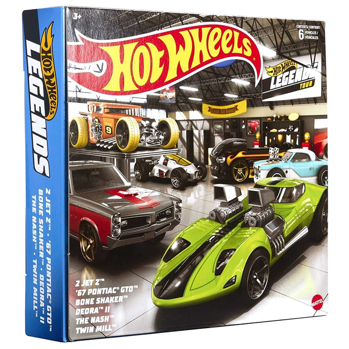 Hot Wheels - Legends Tour 6 - Pack - 2022 - Top CollectiblesDiecastHot Wheels