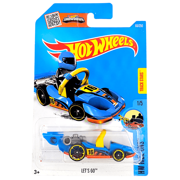 Hot Wheels - Let's Go - 2016 *Treasure Hunt* - Top CollectiblesDiecastHot Wheels