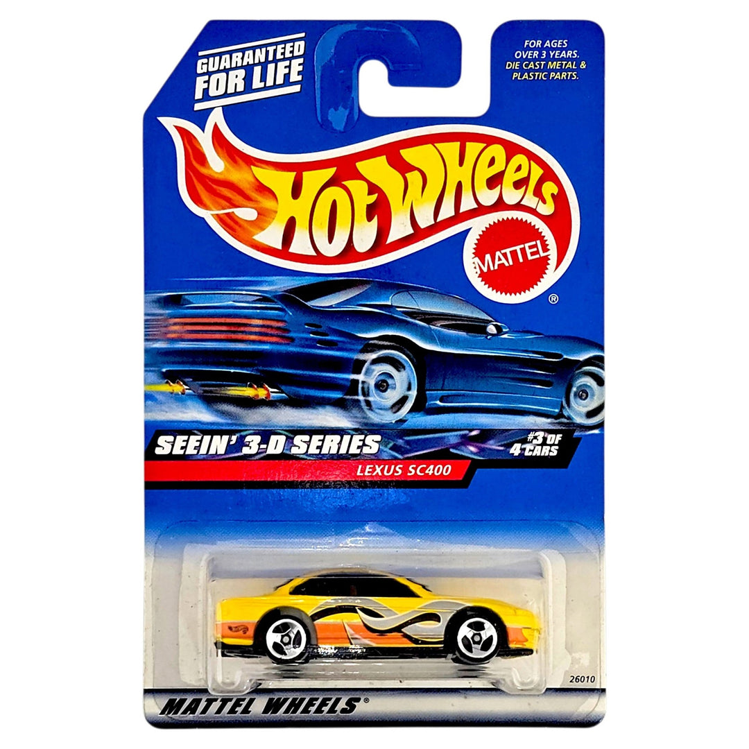 Hot Wheels - Lexus SC400 - 2000 *Card Variation* - Top CollectiblesDiecastHot Wheels