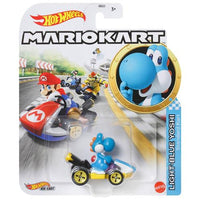 Hot Wheels - Light - Blue Yoshi - Mario Kart Series - Top CollectiblesDiecastHot Wheels