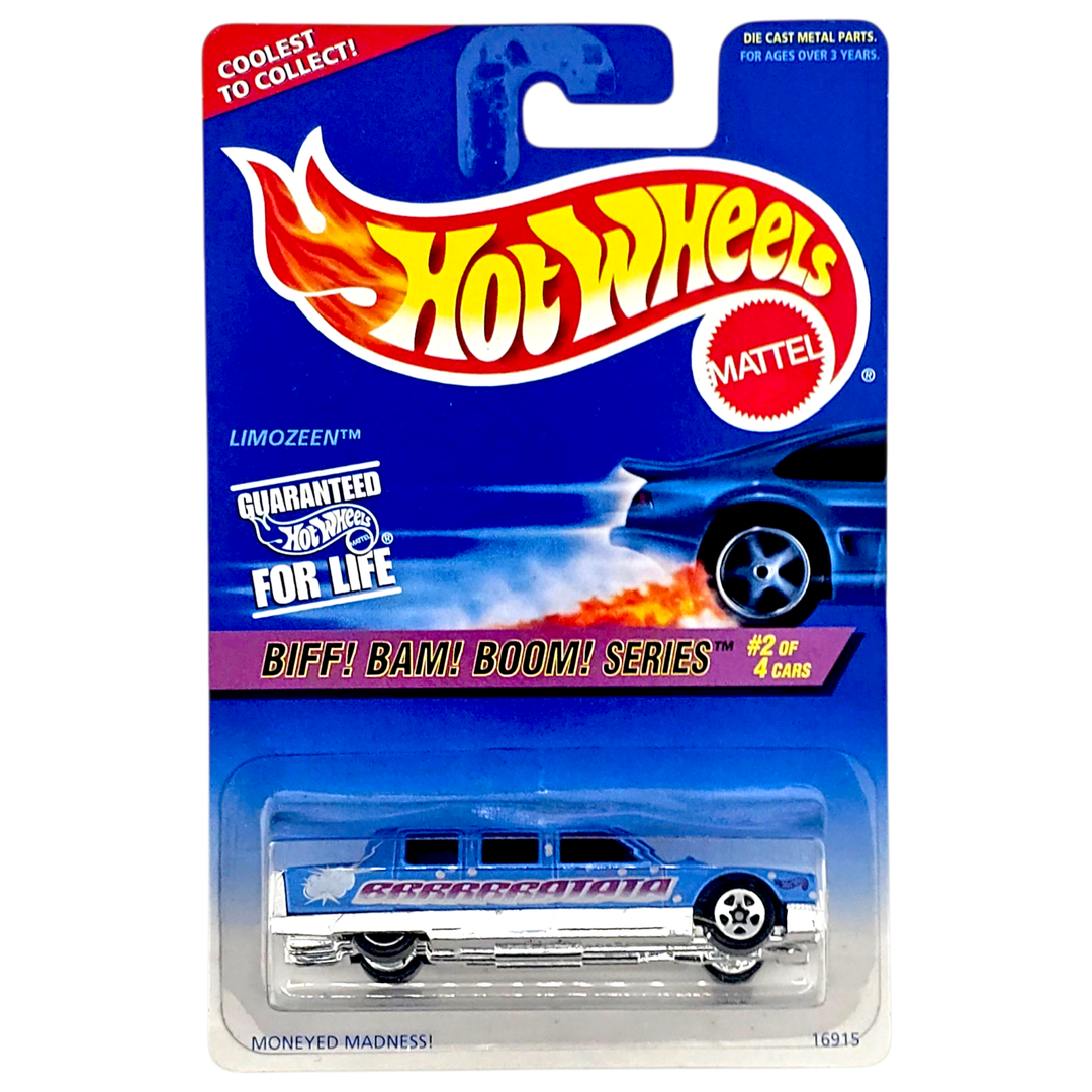 Hot Wheels - Limozeen - 1997 *Card Variation* - Top CollectiblesDiecastHot Wheels