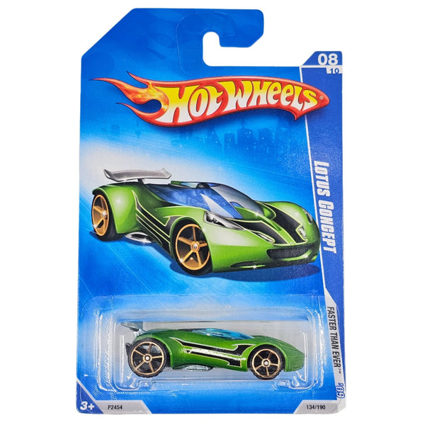 Hot Wheels - Lotus Concept - 2009 *FTE Wheels Variation* - Top CollectiblesDiecastHot Wheels