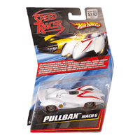 Hot Wheels - Mach 6 - 2008 Speed Racer Pullbax Series - Top CollectiblesDiecastHot Wheels