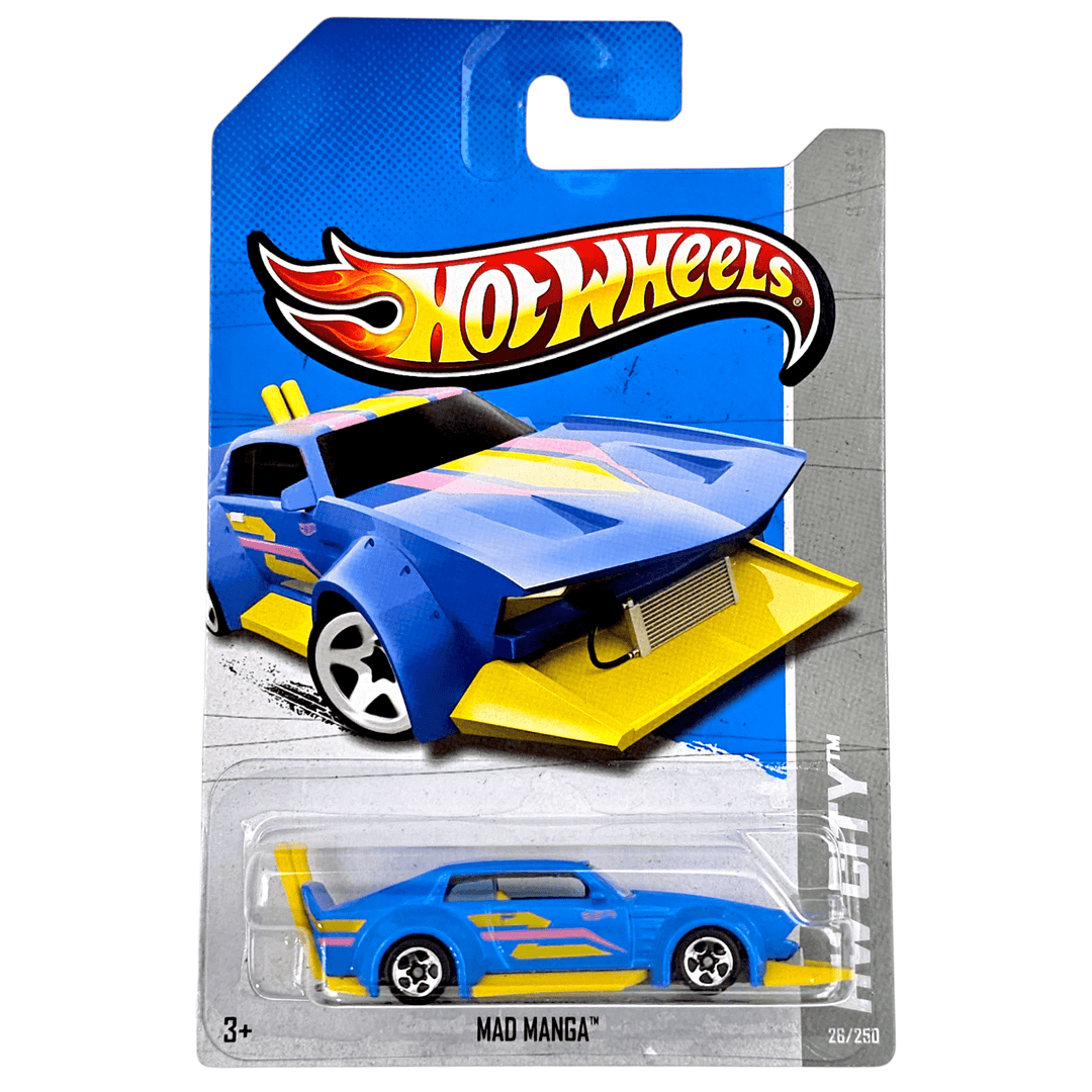 Hot Wheels - Mad Manga - 2013 *Card Variation* - Top CollectiblesDiecastHot Wheels