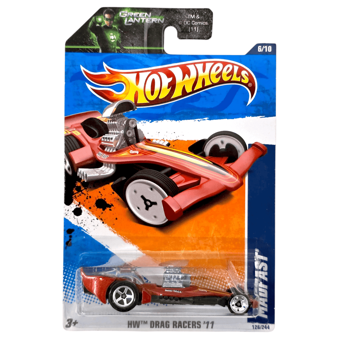 Hot Wheels - Madfast - 2011 *Card Variation* - Top CollectiblesDiecastHot Wheels