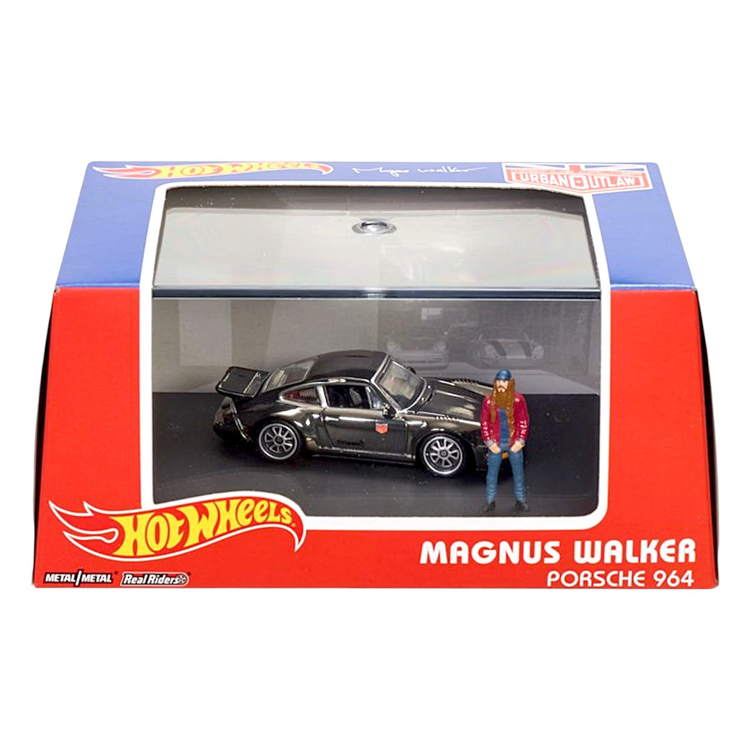 Hot Wheels - Magnus Walker Porsche 964 w/ Figure - 2019 *Red Line Club Exclusive* - Top CollectiblesDiecastHot Wheels