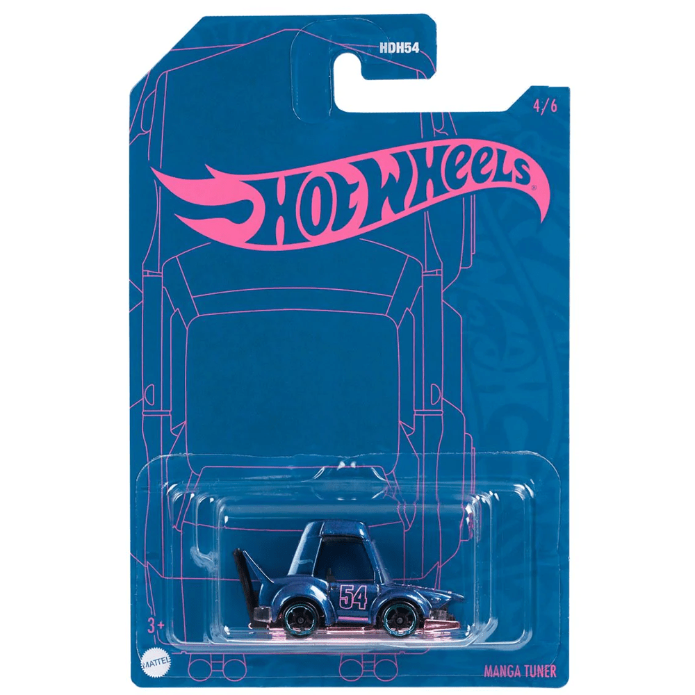 Hot Wheels - Manga Tuner - 2022 Pearl &amp; Chrome Series - Top CollectiblesDiecastHot Wheels
