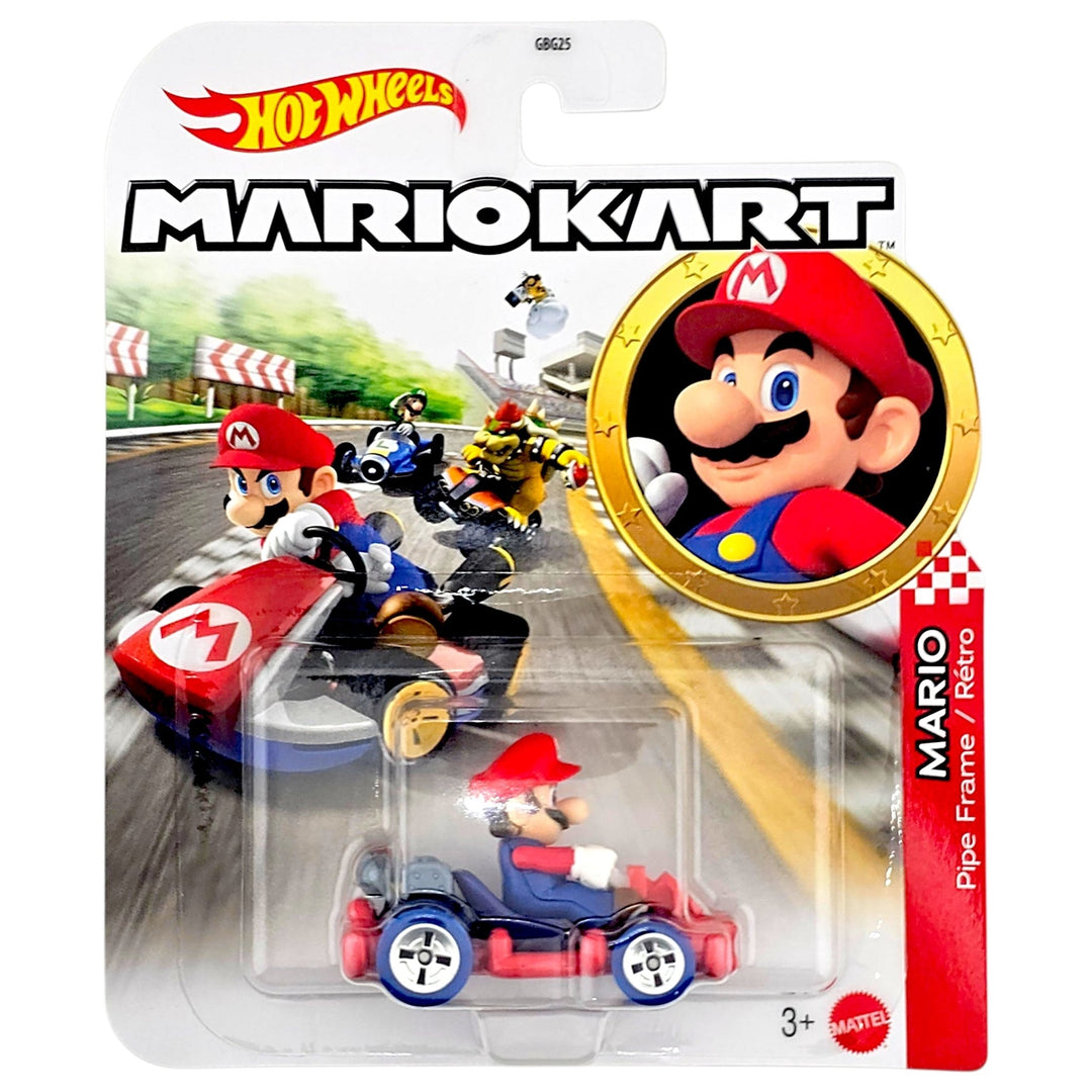 Hot Wheels - Mario (Pipe Frame) - 2026 Mario Kart Series - Top CollectiblesDiecastHot Wheels