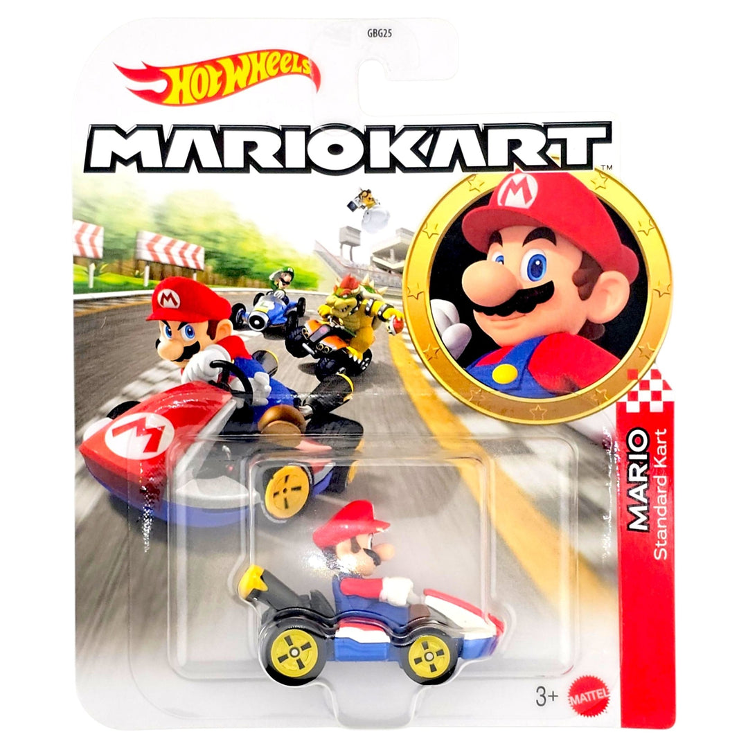 Hot Wheels - Mario (Standard Kart) - 2026 Mario Kart Series - Top CollectiblesDiecastHot Wheels