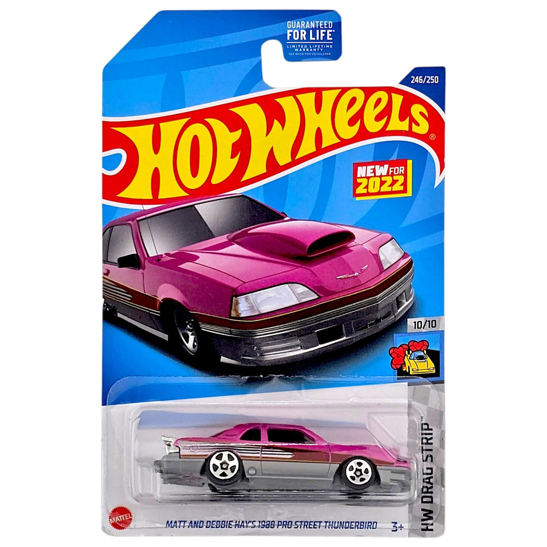 Hot Wheels - Matt and Debbie Hay's 1988 Pro Street Thunderbird - 2022 - Top CollectiblesDiecastHot Wheels