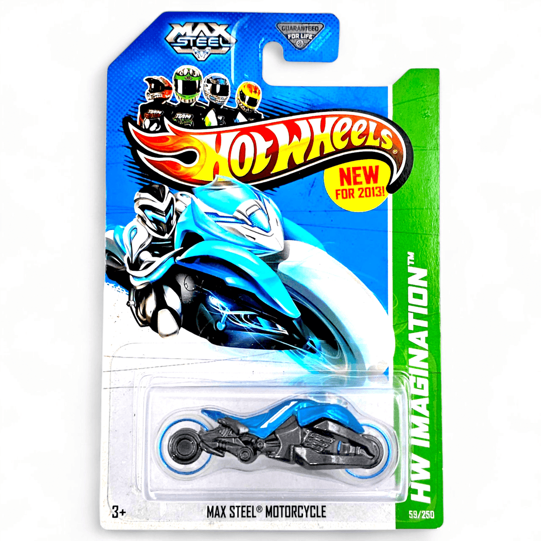 Hot Wheels - Max Steel Motorcycle - 2013 - Top CollectiblesDiecastHot Wheels
