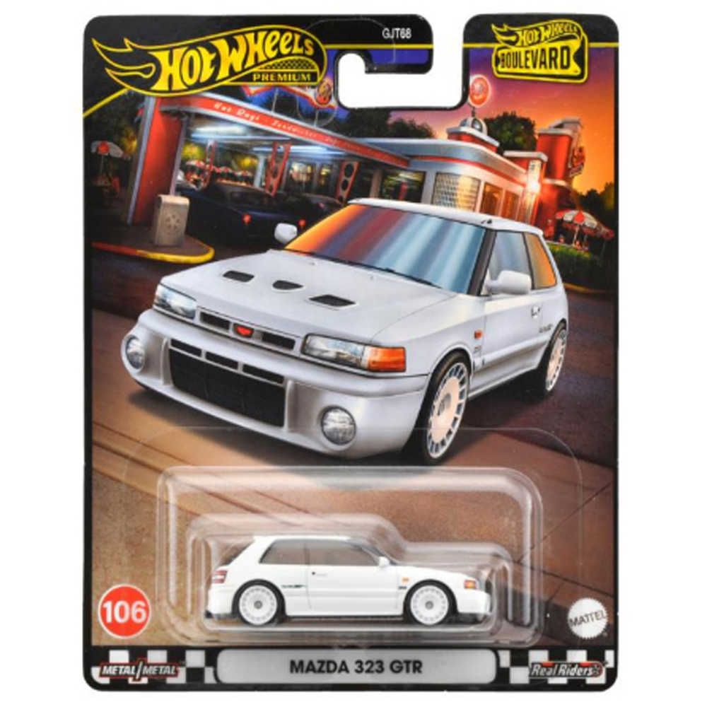 Hot Wheels - Mazda 323 GTR - 2024 Boulevard Serie - Top CollectiblesDiecastHot Wheels