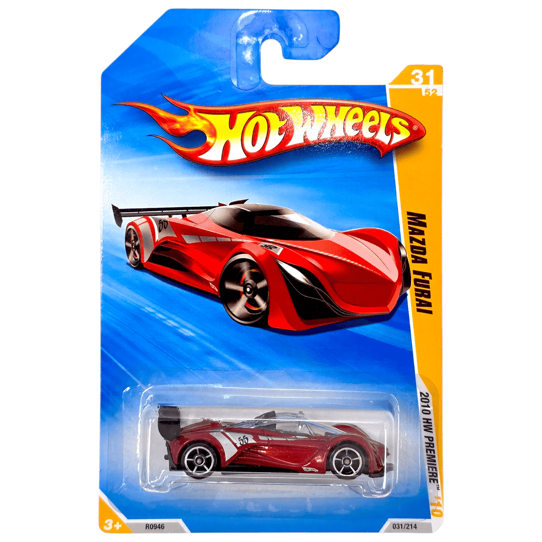 Hot Wheels - Mazda Furai - 2010 *Card Variation* - Top CollectiblesDiecastHot Wheels