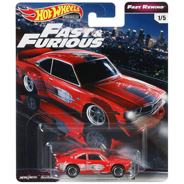 Hot Wheels - Mazda RX - 3 - 2019 F&F Fast Rewind Series - Top CollectiblesDiecastHot Wheels