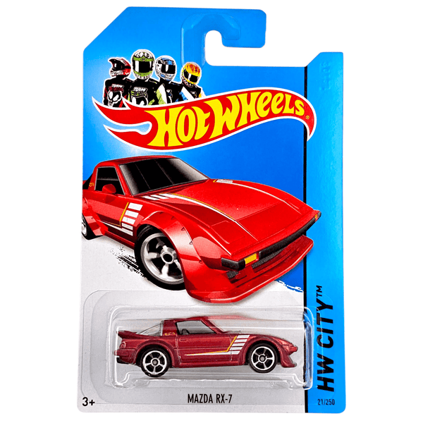 Hot Wheels - Mazda RX - 7 - 2014 - Top CollectiblesDiecastHot Wheels