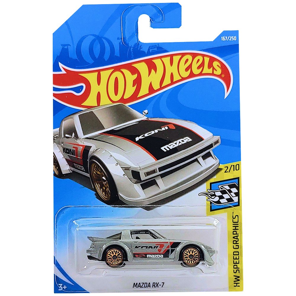 Hot Wheels - Mazda RX - 7 - 2019 - Top CollectiblesDiecastHot Wheels