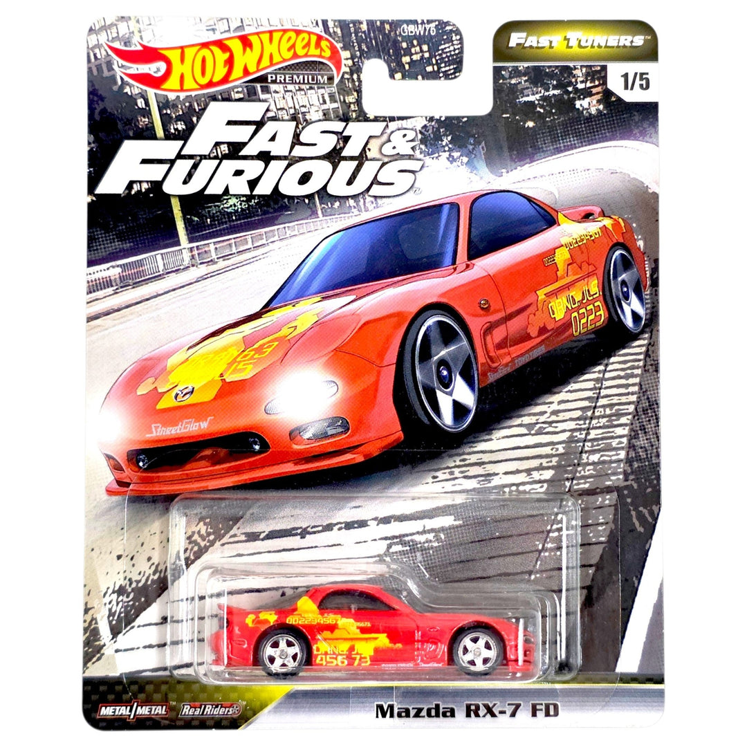 Hot Wheels - Mazda RX-7 FD - 2020 F&amp;F Fast Tuners Series - Top CollectiblesDiecastHot Wheels