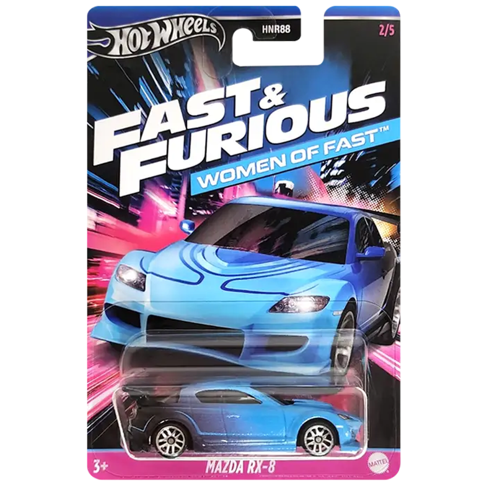 Hot Wheels - Mazda RX - 8 - 2024 Women of Fast Series - Top CollectiblesDiecastHot Wheels