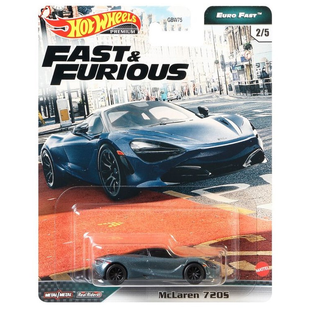 Hot Wheels - McLaren 720S - 2020 F&amp;F Euro FastSeries - Top CollectiblesDiecastHot Wheels