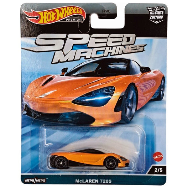 Hot Wheels - McLaren 720s - 2023 Speed Machines Series - Top CollectiblesDiecastHot Wheels